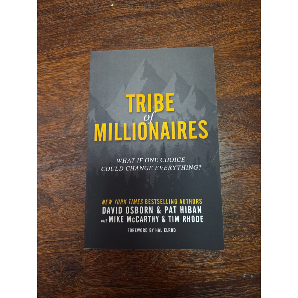Tribe of Millionaires Signed book NEW